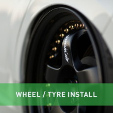 Wheel / Tyre Install